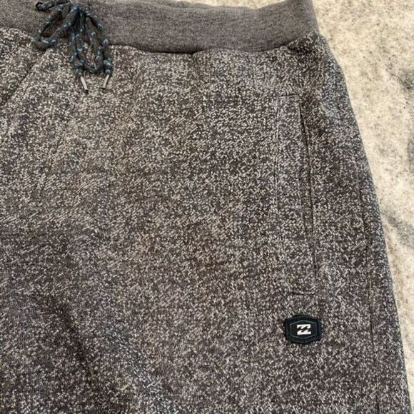 Billabong Large Gray Sweatpants Pull On Athleisure Athletic Pants - Picture 11 of 11